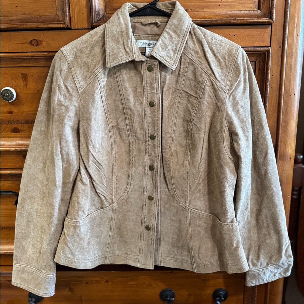 Coldwater Creek Leather Jacket